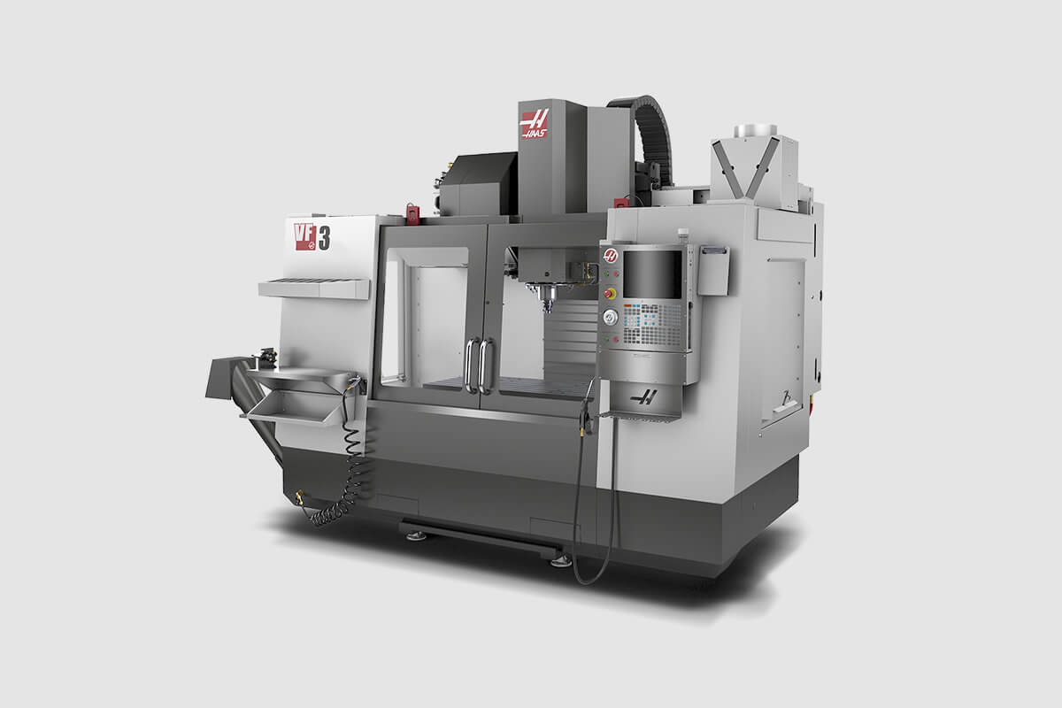 HAAS VF-3 with 4th Axis for Multi-Axis CNC Machining