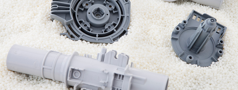 plastic CNC milled parts and raw material
