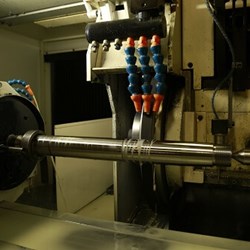 CNC Grinding for Mining Pinion Shaft